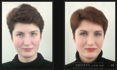 макияж - До и после